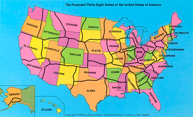 Map Of Proposed Redrawing Of U S State Lines By Maps On The Web Tumblr Mt2c12ncvf1rasnq9o1 640