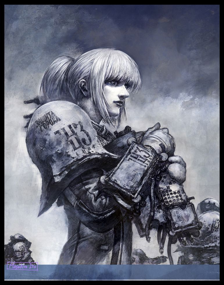 bellatorinmachina:  by Masahiro ItoAcid Buffer Zone