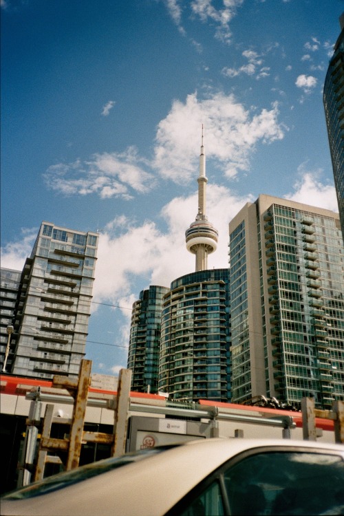 Downtown Toronto from the car.Ontario, CAN.September ‘16