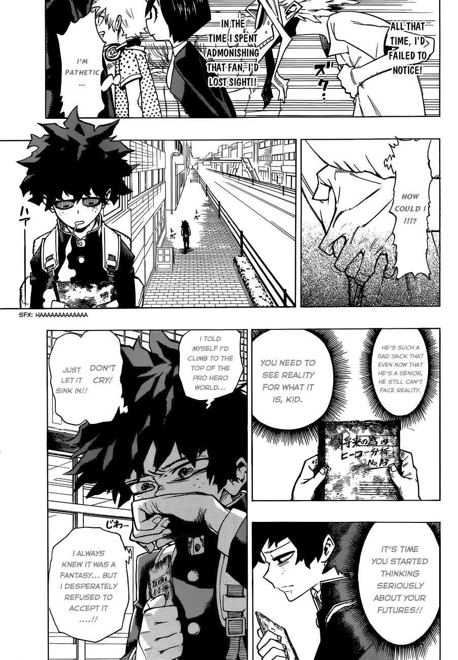 Boku No Hero Academia And Don T Forget Both Gave Up On Being A Heroes