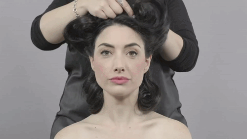 the-gasoline-station:100 Years of Beauty in 1 MinuteVideo: Cut VideoGIF: The Gasoline Station
