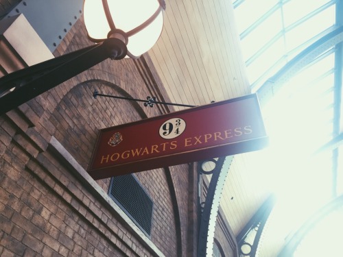 eyeamerica:  Hogsmeade with momma. Making this the 7th time I’ve gone to Hogwarts. The Hogwart