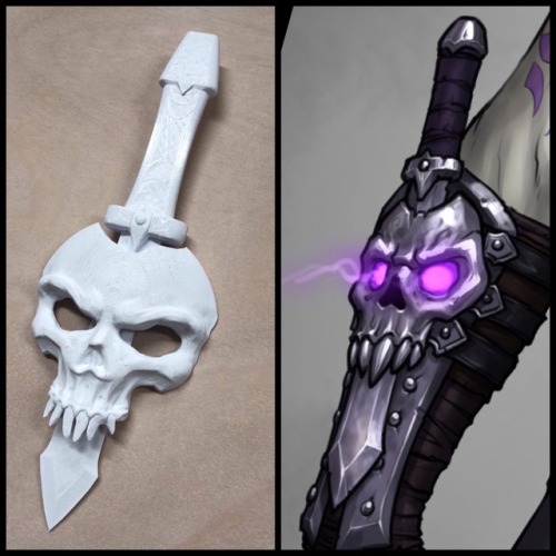 Zooming through this Garona build for BlizzCon. We have over 60 cosplayers creating Deathknight rend