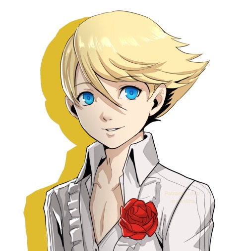 Full Investigation Team In P3R Style, I Did It