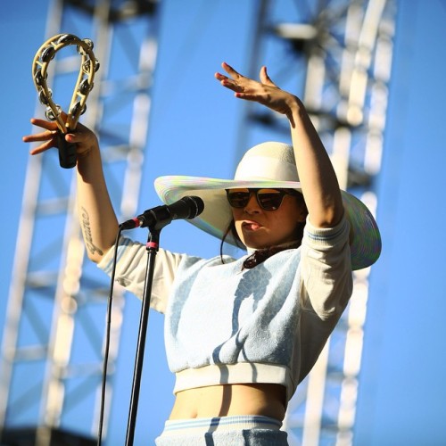 Great performance by Little Dragon on the Lawn Stage