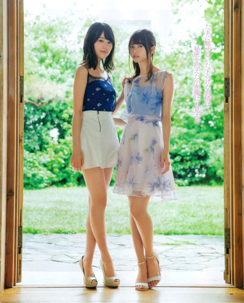 yic17:    Saito Asuka, Ikuta Erika, Hori Miona (Nogizaka46) | BOMB 2016.08 Issue - Part 1 of 2