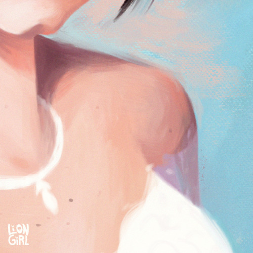 liongirlart: A tip for blending when painting digitally: use a transition color! I quickly made thi