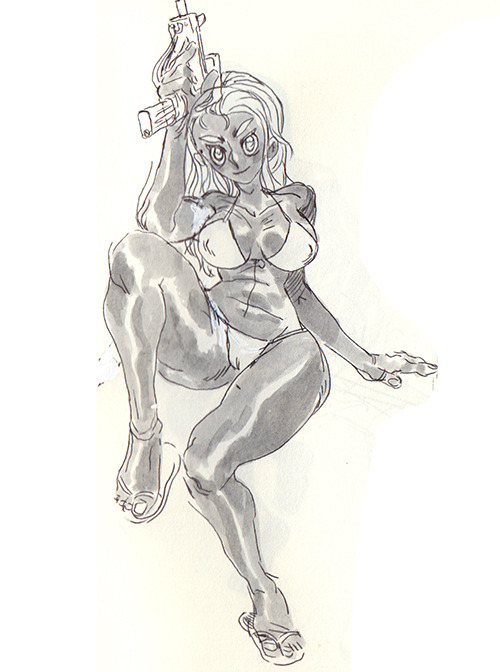 blackyjunkgallery:  Not really interesting sketches, but this past few weeks/months,