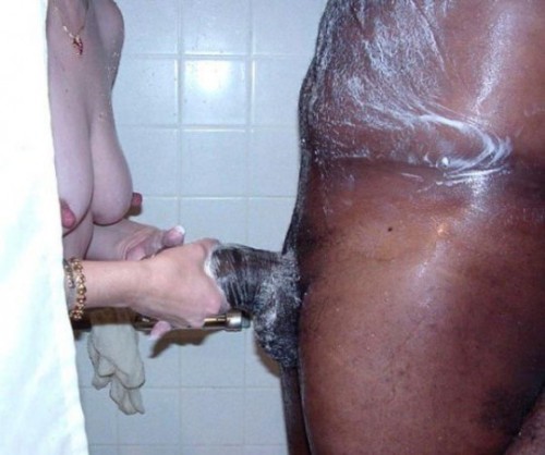black-cock-dreaming: Like a raccoon your wife likes to wash what she is going to eat…..