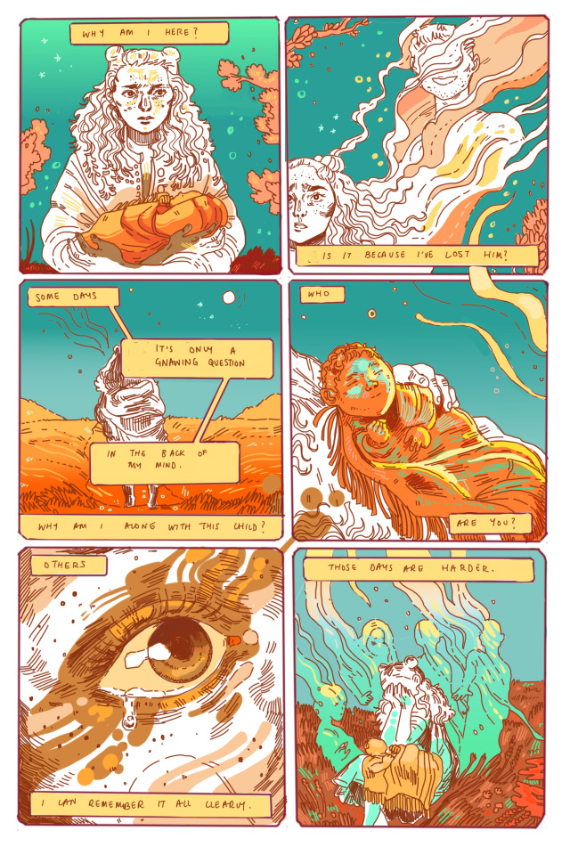 shreds of memoryd&d comic commission for the brilliant @downhilltumbler! featuring their gnome character Sal, who was cursed by...