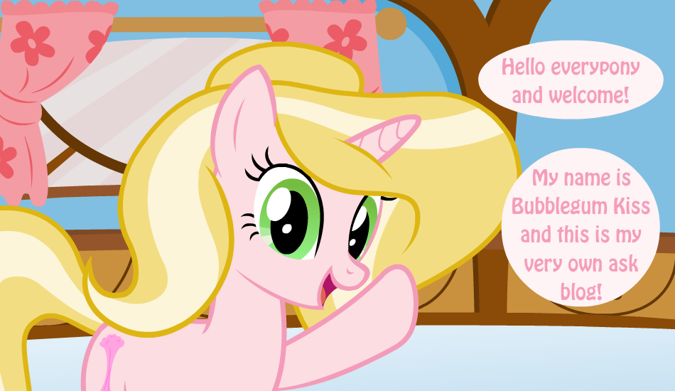 askbubblegumkiss:  Introducing, Bubblegum Kiss! A sweet little mare who’s special