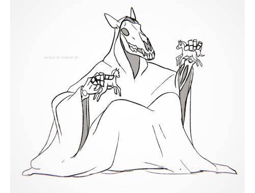 I found out about Mari Lwyd not so long time ago - and I fell in love with the concept. Here are som