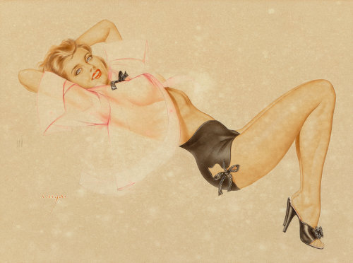 Alberto Vargas (Peruvian\American, 1896-1982) https://en.wikipedia.org/wiki/Alberto_Vargas picture r