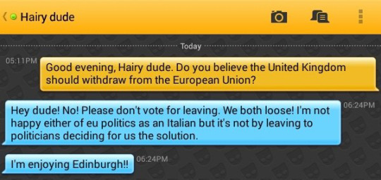 Scottish Grindr users on the EU referendum porn pictures
