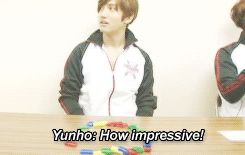 :  an unimpressed changmin tells his hyung the cold hard truth           