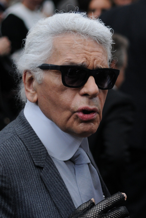 06.14 - Karl Lagerfeld x Bernard Arnault (Photo : Paul Mouginot / www.maisonmouginot.com)