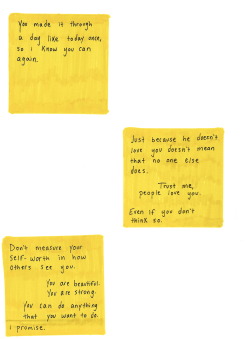 mostlyfiction:   Notes to remind myself that everything will sooner or later be just fine.  
