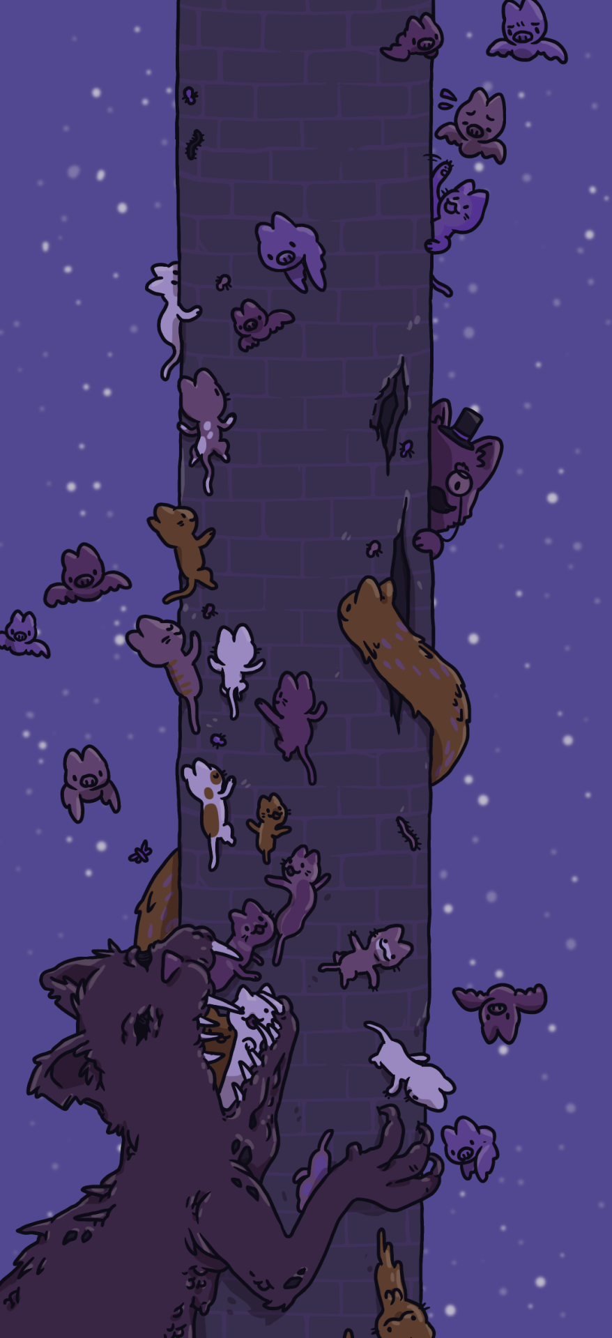 Just In Time For A Spooky Drawing I Work On This Project Over On Twitch If You Wanna Make Suggestions