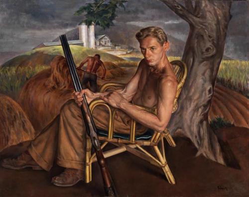 newloverofbeauty:  Sandor Klein:  American Farmhand  (1937)