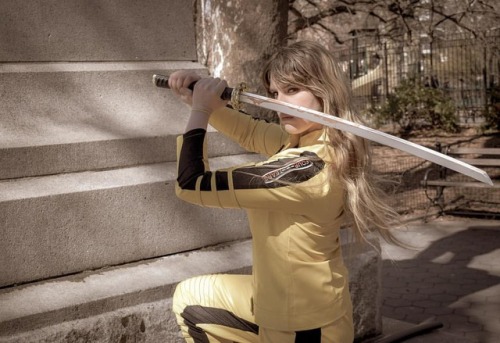 “Silly rabbit trix are for kids”-Beatrix Kiddo! Photo by @that_mckenna_guy #quintentaran