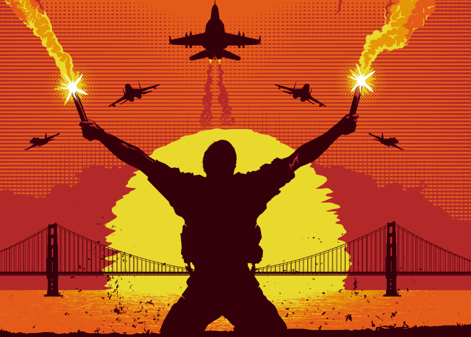 xombiedirge:  The Rock by Patrick Connan / Tumblr / Store 18” X 36” screen