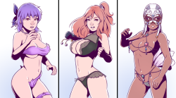 Sweet-Vanilla-Cookies:  Actually Fanart Friday: Dead Or Alive Waifusjust A Quick