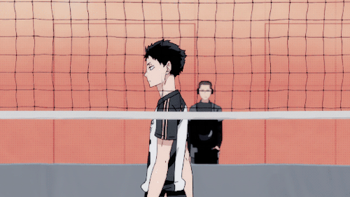 todorokih:“Bokuto-san loves cross shots, but his line shots are on point today.”“Who can say? We both know how unpredictable he can be.” #haikyuu!!