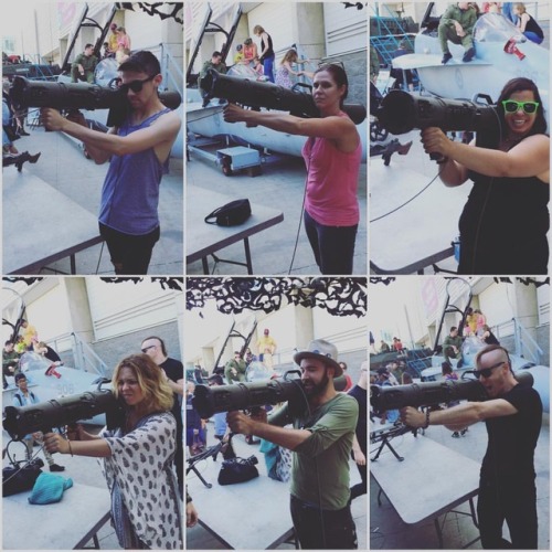 <p>Ready to blow you away tonight for K-Days @andeeofficial #kdays #yeg #yegevents #bazooka #canadianarmedforces #edmonton (at K-Days)</p>