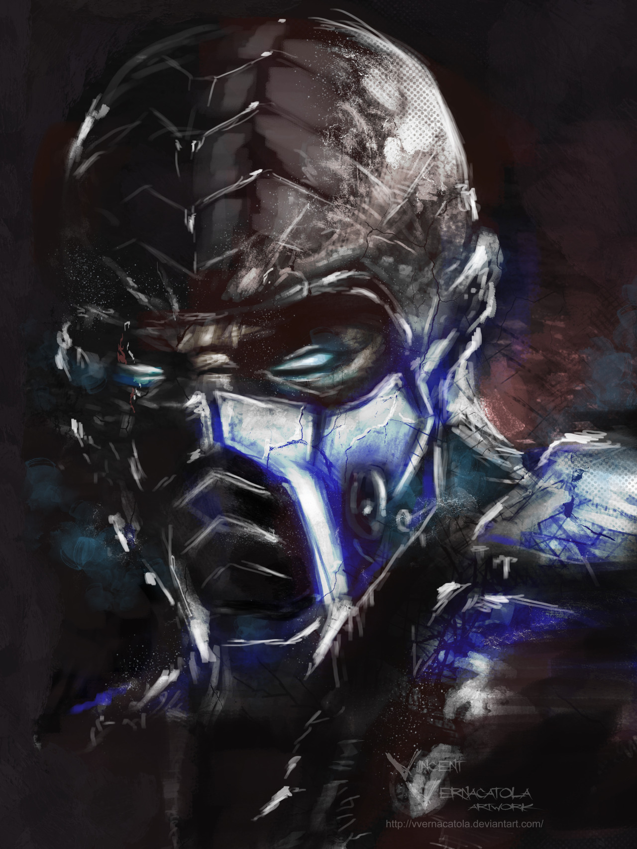 superpuppet:  Mortal Kombat - Speed Paintings 