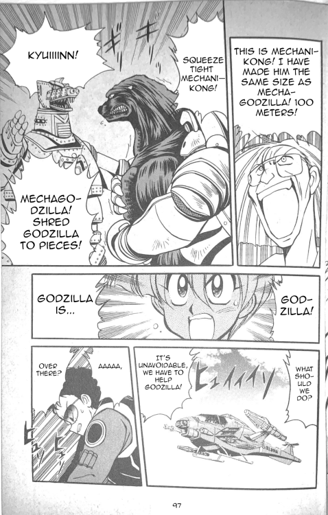 My fan translation of Monsters King Godzilla Chapter 3 is done! This chapter is a lot of fun as Mech