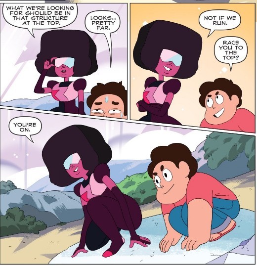 Steven Universe Comic #15 (2018) - Outline adult photos