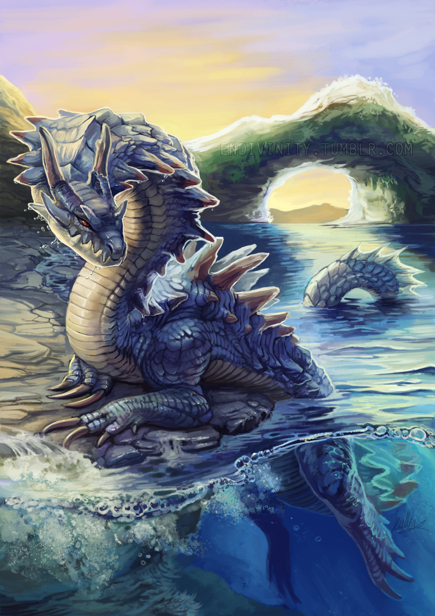 endivinity:  All four Monster Hunter paintings! Y’know. just in case you missed