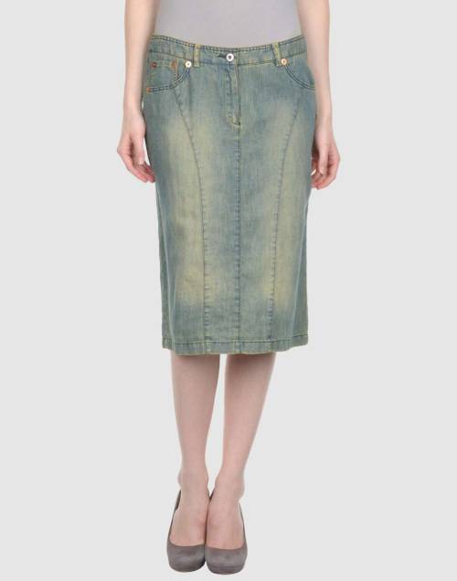 MARELLA Denim skirtsSee what&rsquo;s on sale from Yoox on Wantering.