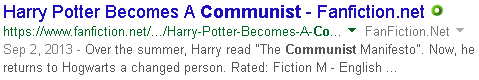spectorfan:&ldquo;What’s false conciousness?&rdquo; asked Ron curiously.
