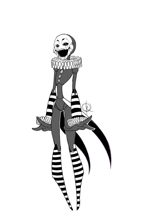 leeffi:  kawarayane asked to see my version of The Puppet so i gave it my best shot! I tried to go with a fancy, wooden marionette kinda look, though i didn’t want to alter it too much, since i like the simplicity of the original design.This was drawn