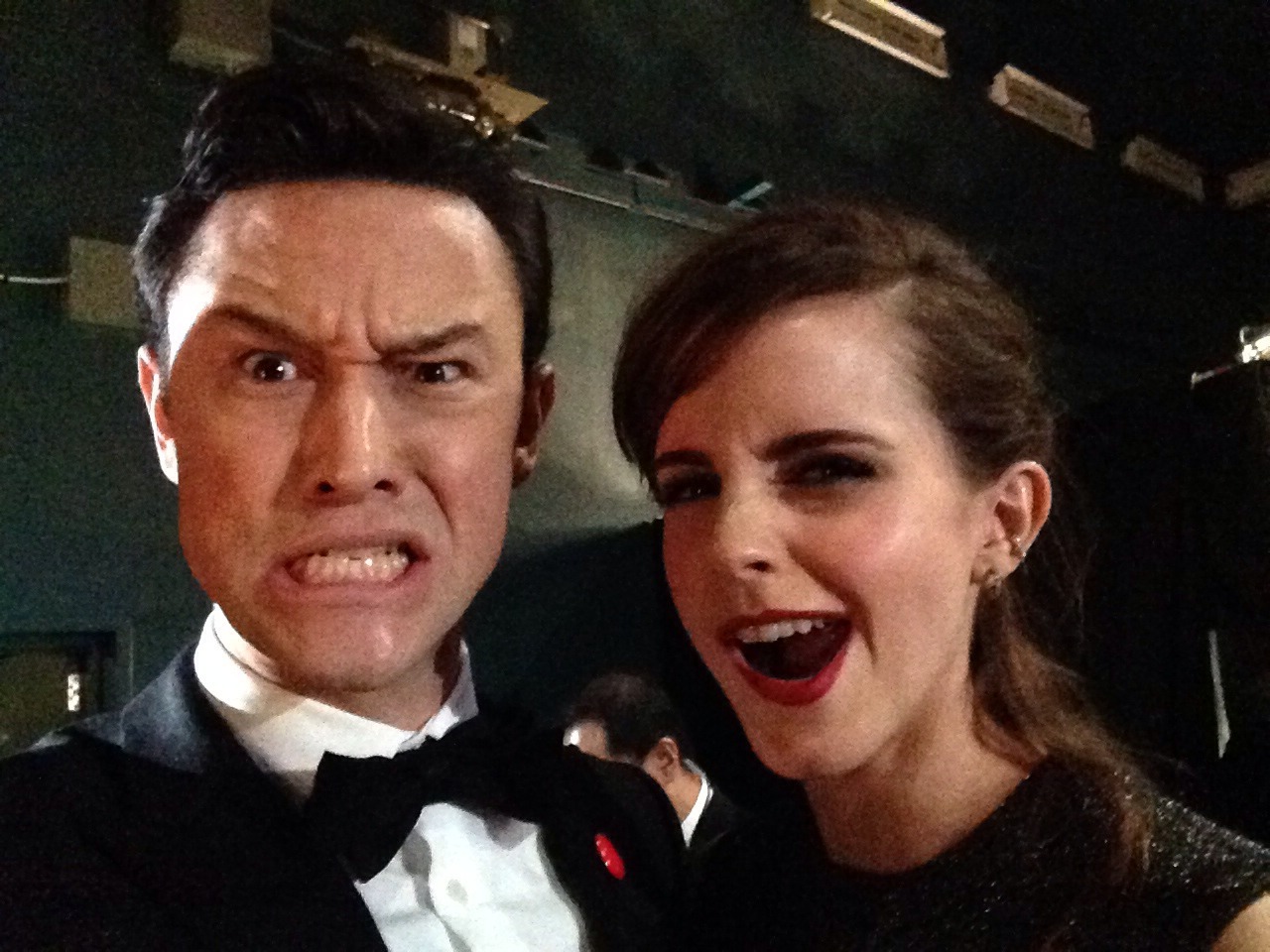 hitrecordjoe:
“ Me and Emma #Oscars
”
Ugh, these two.