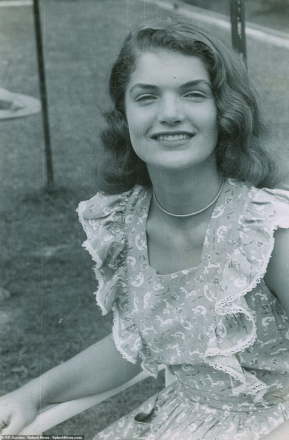 Jackie Kennedy as a 16-year-old