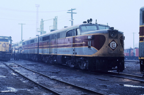 marmarinou: 47th St. June 69 by jpetric@sbcglobal.net on Flickr.Erie Lackawanna Alco PA locomotives 