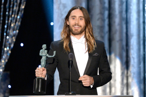 frenchmontanicure:queensoucouyant:fuck-yeah-jared-leto:HQ 20th Annual Screen Actors Guild Awards, LA