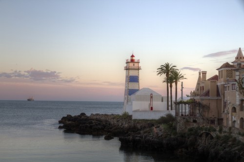 nihonsi:Morning, afternoon and evening in Cascais, Portugal