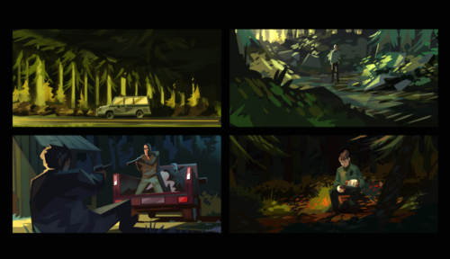 First Researches for “HORS SAISON” the graduation film we’ve done this year.Digital (Photoshop)Thank