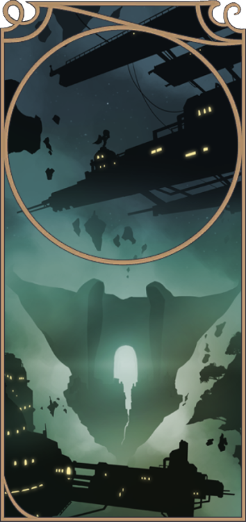 Location artwork from Sunless Skies: AlbionPerdurance  • Avid Horizon  • The Mos