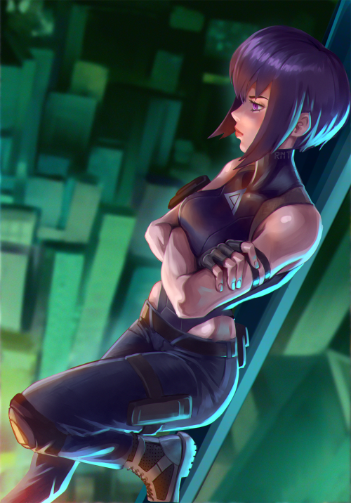 cultofthewyrm:  Major motoko kusanagi By MrRS