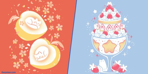 Hey that cat food you ordered is here. These are up today only on theyetee.com  Each design comes wi