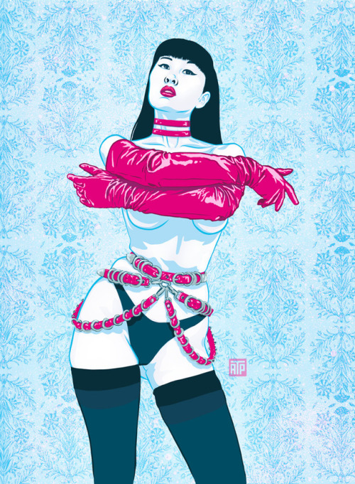 angryf: leather gloves… Vector illustration of Creepyyeha