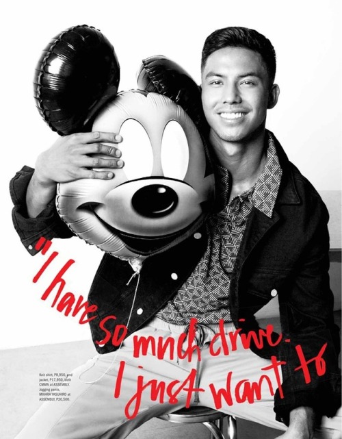 Tony Labrusca for Garage Philippines June-July 2018