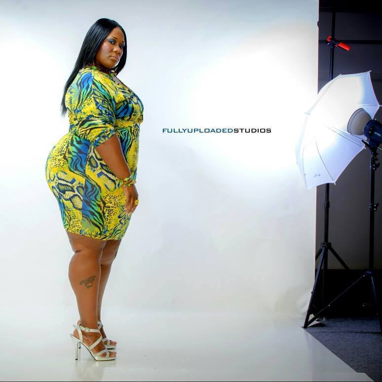 planetofthickbeautifulwomen:  Full Figured Model Kapricia of Thic Chicks 