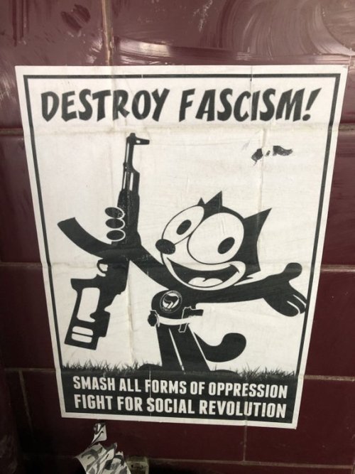 Some of the anarchist posters seen around Melbourne