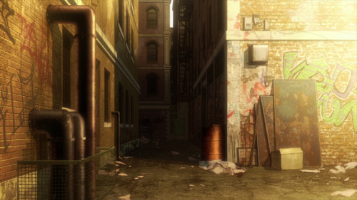 I can’t but help and feel that quality of Kekkai Sensen Beyond¨s backgrounds has declined 