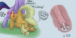 fluttershy-clop-blog:  Impregnation (Requested)